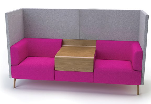 Tryst high back console sofa