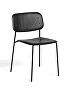 1989511159000_Soft Edge 10 Chair_Black powder coated steel legs_Black stained oak seat and back 02