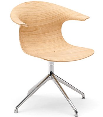 Loop 3D Wood 4 Star Aluminium Base