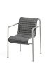 Palissade Dining Arm Chair Sky Grey_Quilted Cushion Anthracite