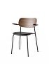 1169849-Co-Dining-Chair-Armrest-DakarBlack0842-DarkStainedOak-Black_Angle