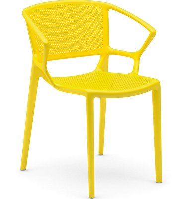 Fiorellina Perforated Seat and Back with Arms