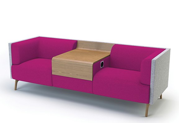 Tryst low back console sofa