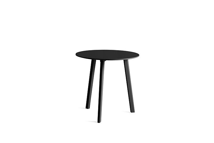 8092811009000_CPH Deux 220 table round_W75xH73_Ink black plywood edge base_Ink black laminate