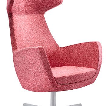 Mae high back chair with 4 star base