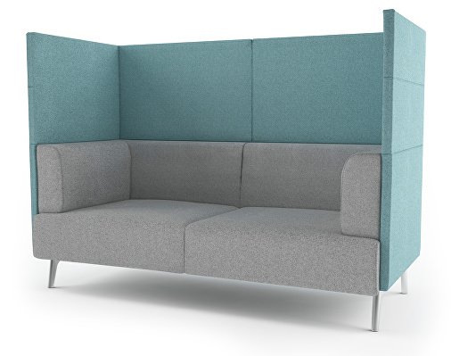 Tryst high back 2 seat sofa