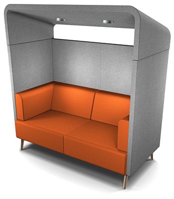 Tryst 2 seat sofa with canopy