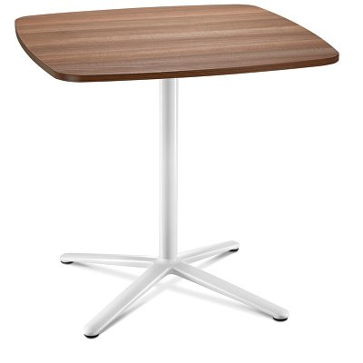 Swoosh square dining table
