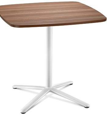 Swoosh square dining table