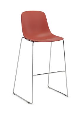 Pure loop mono bar stool