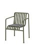 Palissade Dining Arm Chair olive_Seat Cushion Anthracite
