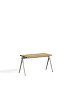 1955531009000_Pyramid Bench 11_L85xW40_Frame beige_Top oak clear lacquered