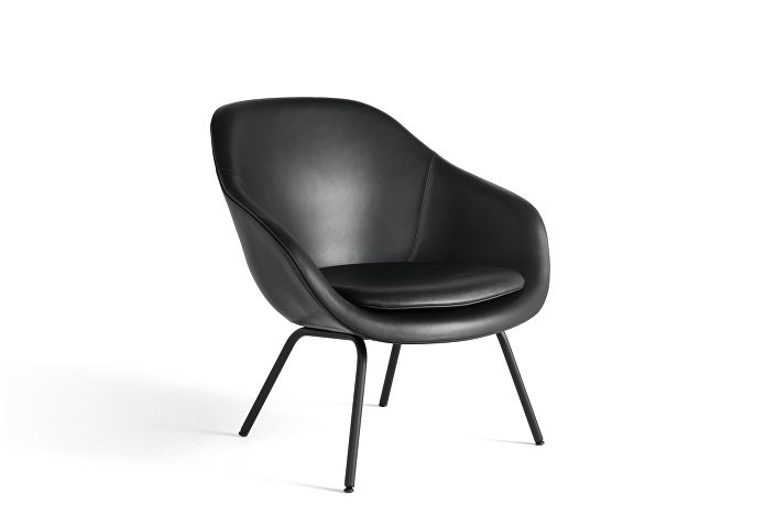 9389916105716_AAL 87 W Seat Cushion_Sense black_black powder coated steel base