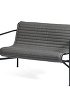 Palissade Dining Bench Anthracite_Quilted Cushion Anthracite