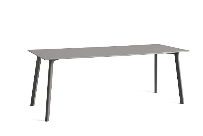 8090251009000_CPH Deux 210 Table_L200xW75xH73_Beige Grey plywood edge base_Beige grey laminate