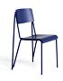 936863_Petit Standard ultra marine blue stained oak veneer seat and back_ultra marine blue powder coated steel base