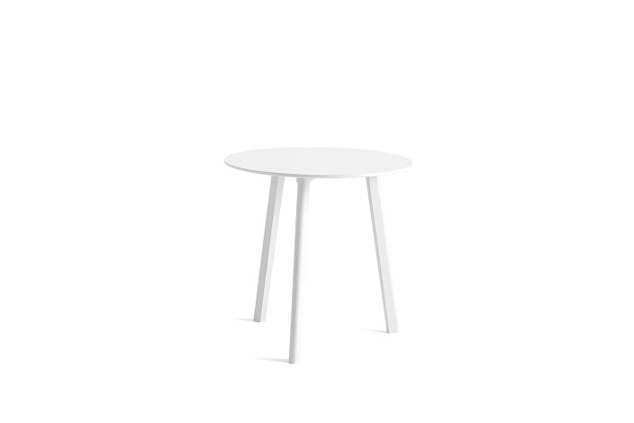 8092731009000_CPH Deux 220 table round_W75xH73_Pearl white plywood edge base_Pearl white laminate
