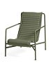 Palissade Lounge Chair High Olive_Quilted Cushion Olive