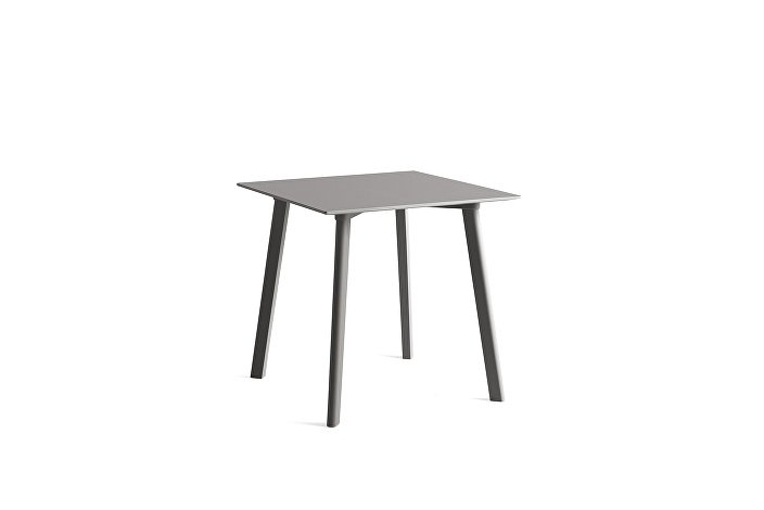 8090211009000_CPH Deux 210 Table_L75xW75xH73_Beige grey plywood edge base_Beige grey laminate