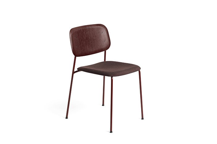 9286751301916_Soft Edge 10 Chair Upholstery_Base steel red_Back oak fall red_Seat Remix 373