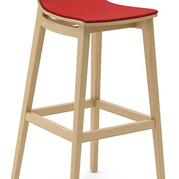 Emma upholstered bar stool