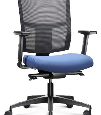 Is task chair with mesh back