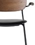 1169849-Co-Dining-Chair-Armrest-DakarBlack0842-DarkStainedOak-Black_CloseUp