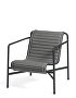 Palissade Lounge Chair Low Anthracite_Quilted Cushion Anthracite