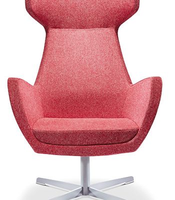 Mae high back chair with 4 star base - SME1D