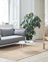 Silhouette 2 seater Olavi by HAY 03_Bernard wb lacquer oak raw canvas_Tulou Coffee Table off white