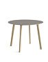 8092431009000_CPH Deux 220 table round_W98xH73_Beech untreated raw plywood edge base_Beige grey laminate