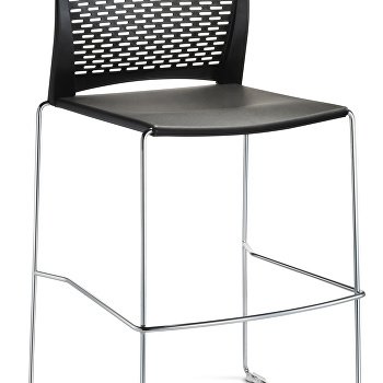 Xpresso perforated bar stool