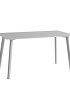 8090331009000_CPH Deux 210 Table_L140xW75xH73_Dusty grey plywood edge base_Dusty grey laminate
