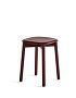 928357_Soft Edge 72 Stool_Base fall red stained oak_Seat fall red stained oak