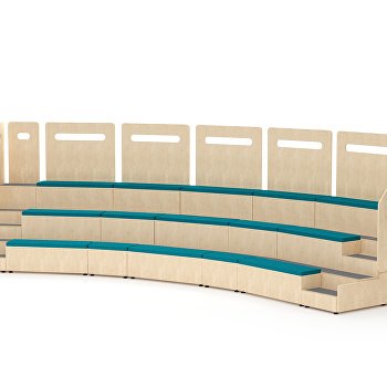 Tier configuration - 26 Seat Configuration