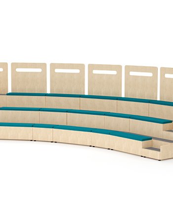 Tier configuration - 26 Seat Configuration