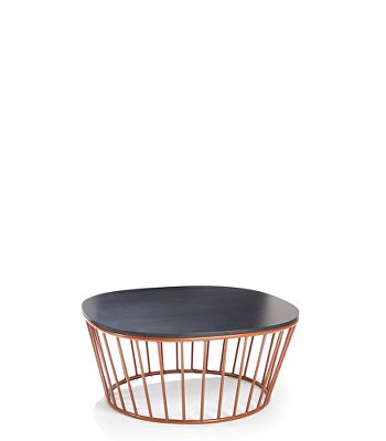 Dixi table with cage base