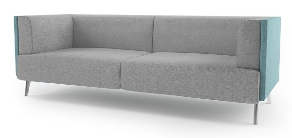 Tryst low back 3 seat sofa